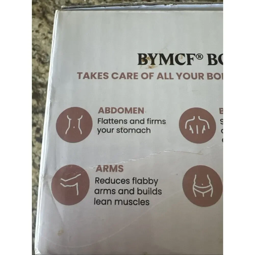 BYMCF Body Sculpting Machine Handheld Cellulite Massager w/ 3 Washable Pads New